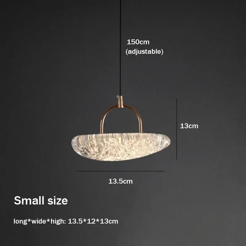 Afralia™ Modern Light Luxury LED Pendant Chandelier for Restaurant and Bedroom