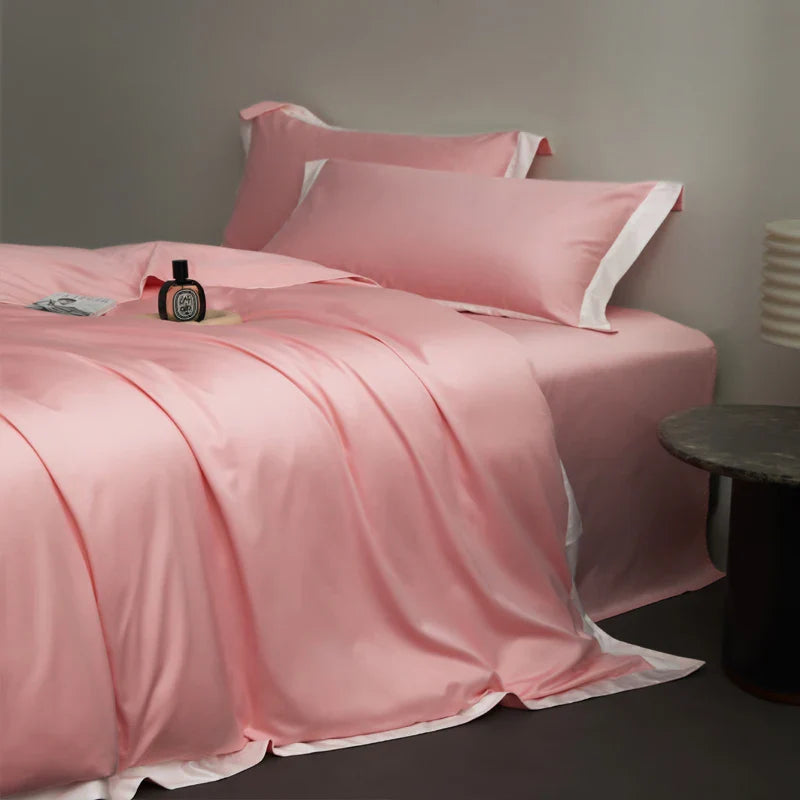 Afralia™ Egyptian Cotton Hotel Style Bedding Set 1000TC Queen King Duvet Cover Sheet Pillowcases