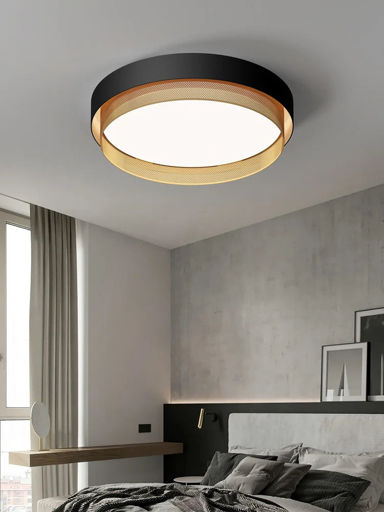 Afralia™ Modern Minimalist Bedroom Ceiling Lamp Luxury Nordic Design