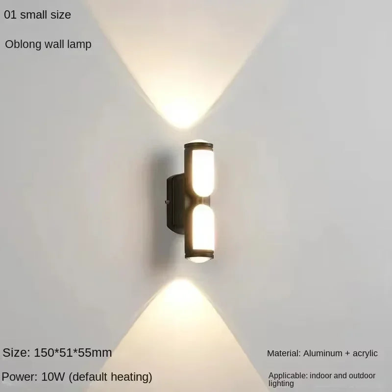Afralia™ Waterproof Outdoor Wall Light with Anti-Glare Technology