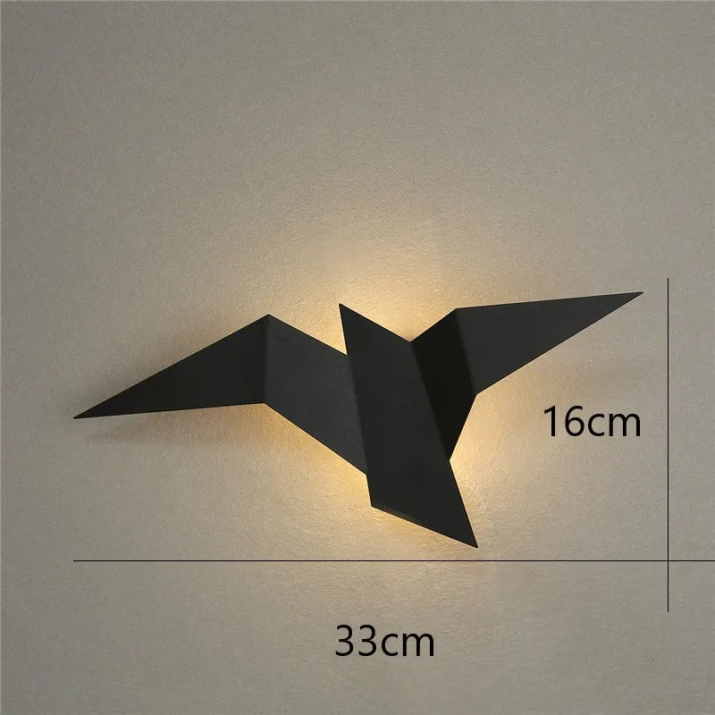 Afralia™ Nordic Bird Wall Lamps | Modern LED Wall Lights for Home Decor