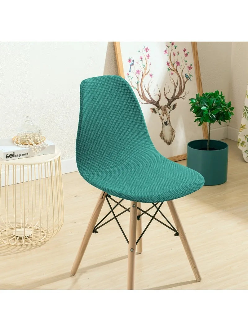 Afralia™ Waterproof Eames Chair Cover - Stretch Solid Color Seat Case, Removable Office Protector