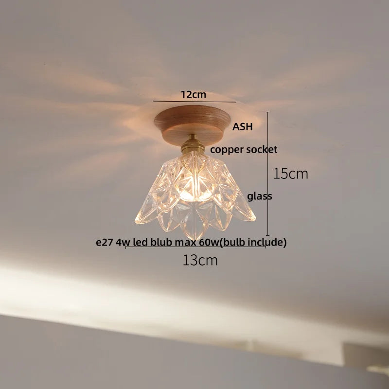 Afralia™ White Ceramic LED Ceiling Light Fixture Nordic Modern Home Decor Lighting Plafond Lamp