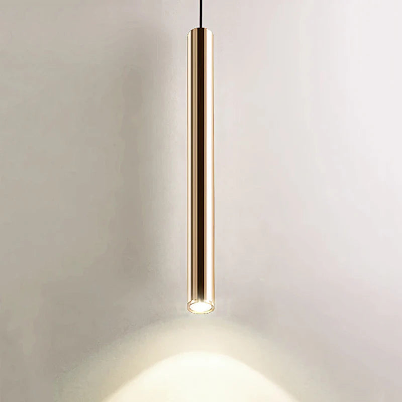 Afralia™ Gold LED Pendant Light - European Style Home & Restaurant Decor