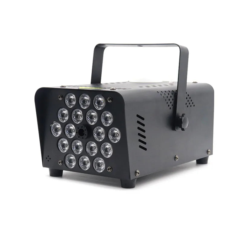 Afralia™ 500W Smoke Machine with 13 Color Lights & Wireless Remote Control