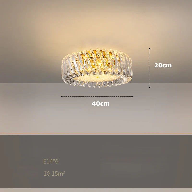 Afralia™ Gold LED Chandelier 2025 New Trend for Living Room