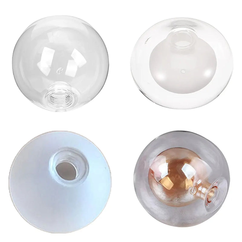 Afralia™ Glass Shade Cover Replacement with 2cm Fitter Opening for Globe D8cm-D25cm Sizes