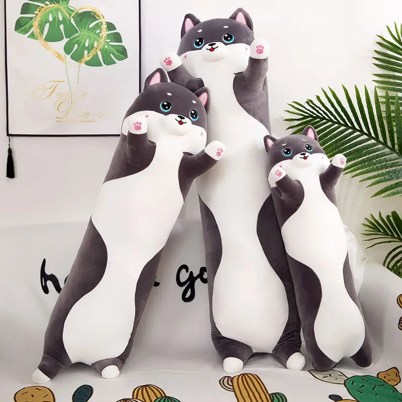 Afralia™ Long Pillow: Soft, Comfortable, Cute Plush Toy for Kids, Girlfriend, Schoolmate - Ideal Gift