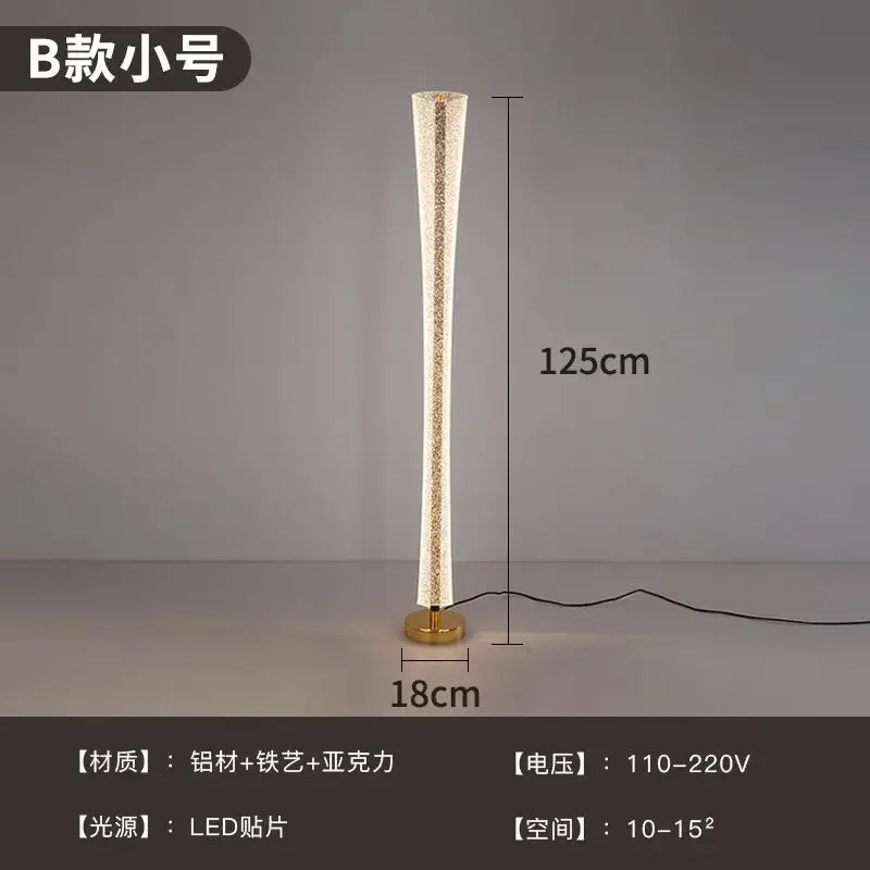 Afralia™ Starry Sky Ambient Floor Lamp for Living Room and Bedroom