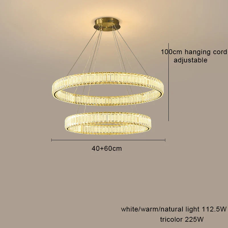 Afralia™ Crystal Chandelier Pendant Lamps for Home Decor and Modern Living Room Lighting