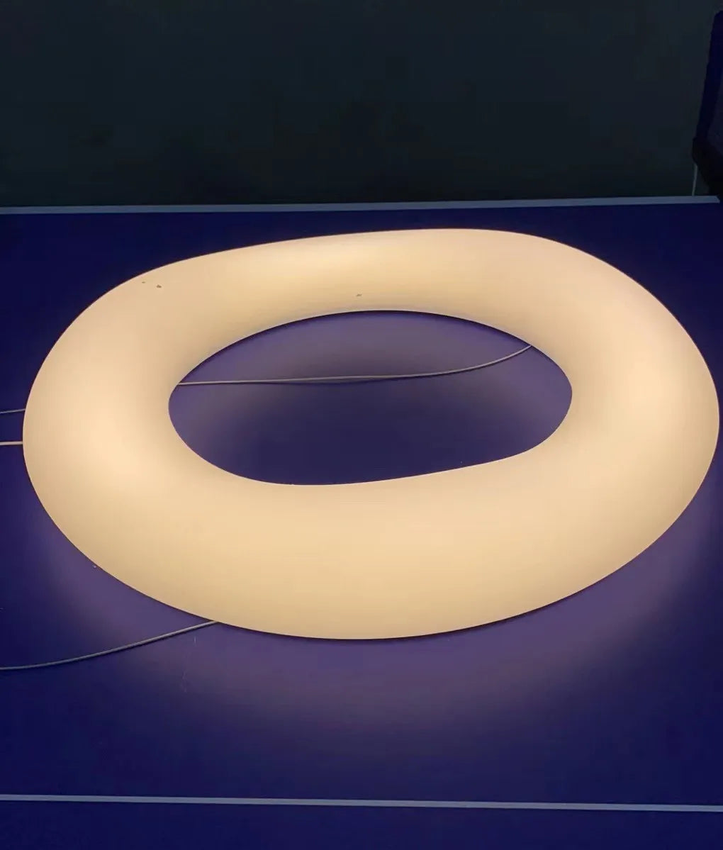 Afralia™ Cloud Pendant Light: Nordic Minimalist Doughnut Chandelier for Living Room & Kid's Bedroom