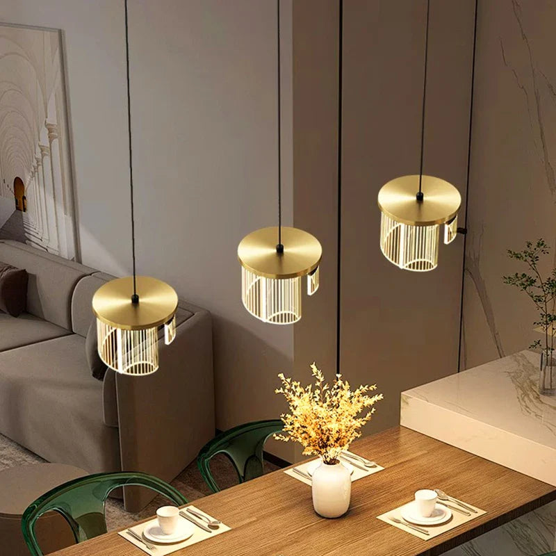 Afralia™ LED Chandeliers: Modern Pendant Lighting for Dining Room