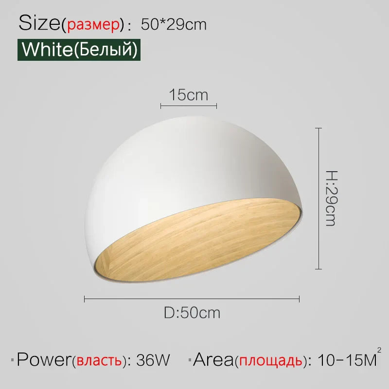 Afralia™ Nordic Wooden Duo Ceiling Chandelier for Modern Living Spaces