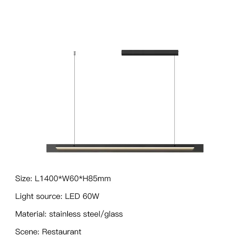 Afralia™ LED Chandelier: Modern Minimalist Style for Home, Office, Bar & More
