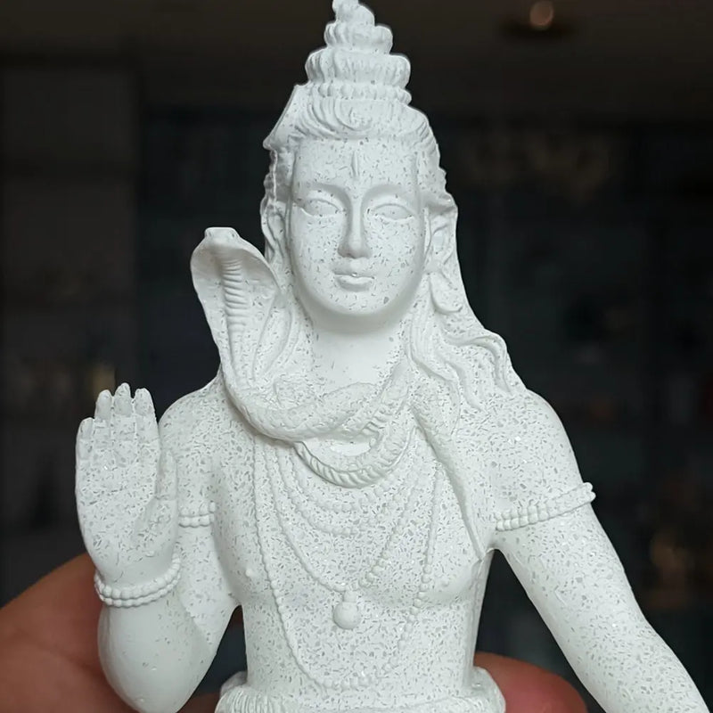 Afralia™ Sandstone Shiva Statue: Yoga Figurine for Zen Meditation and Home Decor