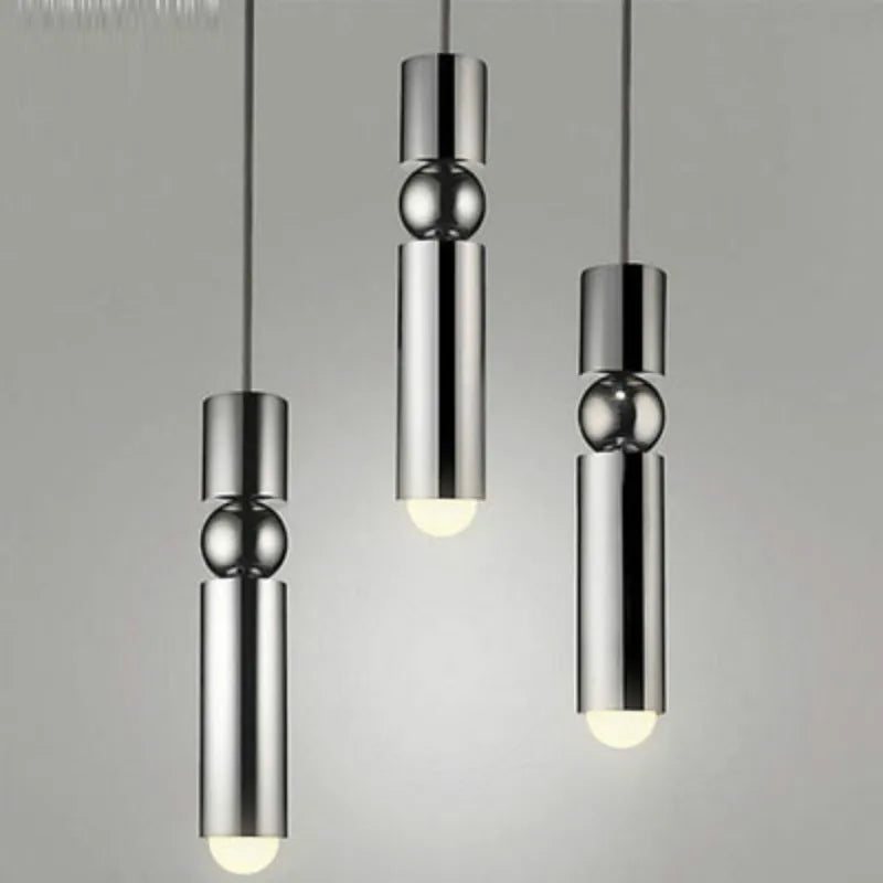 Afralia™ Modern Nordic Villa GU10 Pendant Lights Gold/Chrome/Black Metal Indoor Fixtures