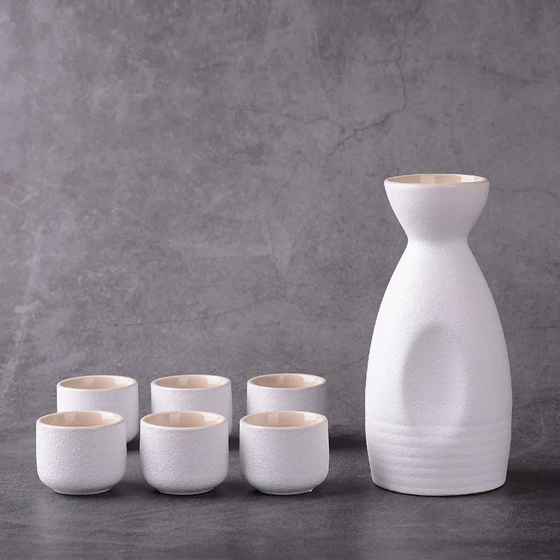 Afralia™ Japanse Keramische Sake Set - Traditionele Drinkware Ambachten