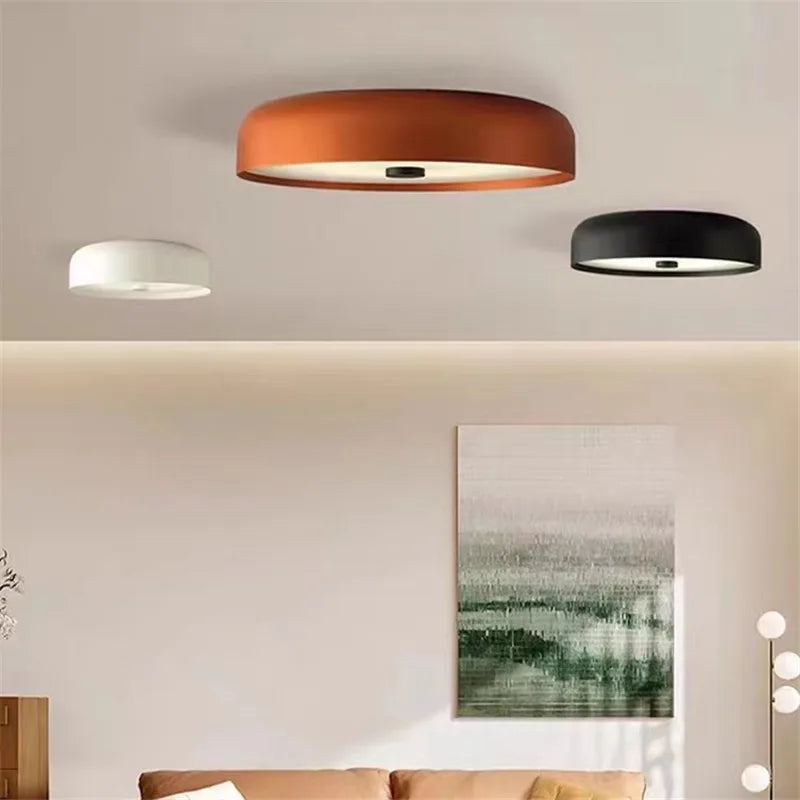 Afralia™ Eyelight Ceiling Light - Minimalist Orange/Black/White Dining Room Kitchen Lighting
