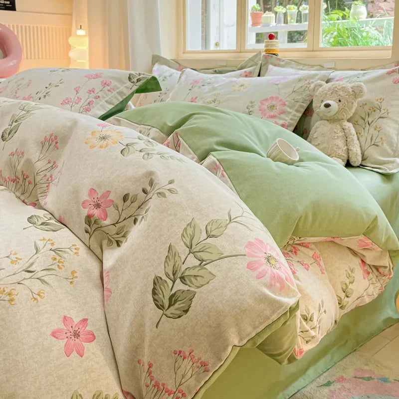 Afralia™ Cozy Cotton Bedding Set: 160X210cm Quilt Cover for Adults, Warm & Soft Duvet Cover