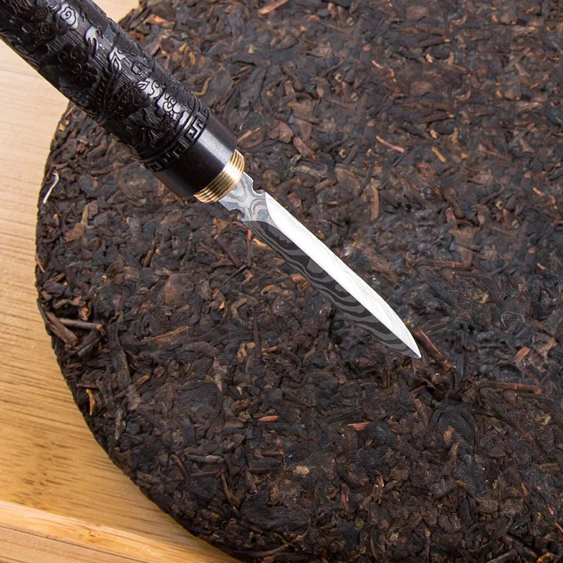 Afralia™ Wooden Tea Knife Puer Tea Needle Chinese Ceremony Accessories Kung Fu Tea Tool