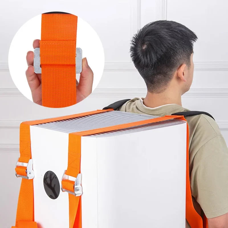 Afralia™ Furniture Lifting Straps: Adjustable Belt for Moving Heavy Items