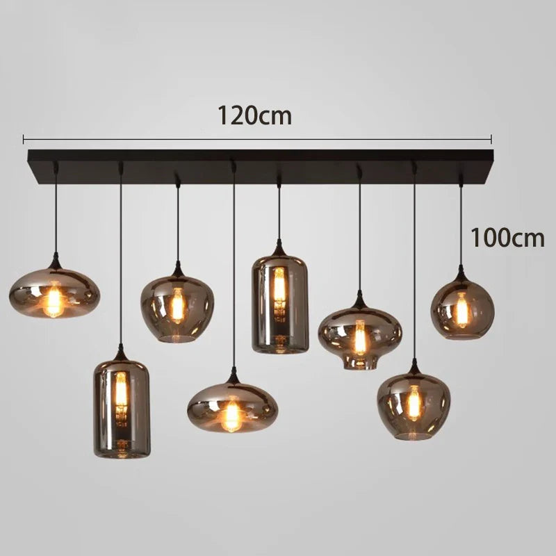 Afralia™ Modern LED Pendant Light for Living Room and Dining Room Chandeliers