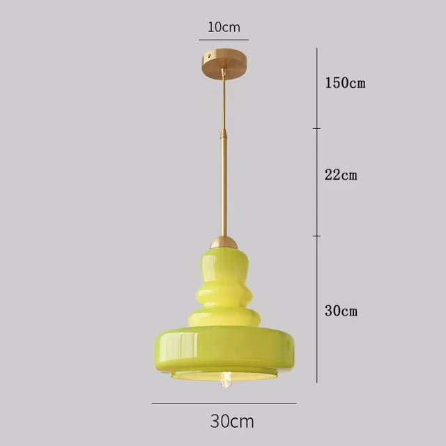 Afralia™ Glass Pendant Lights Ceiling Suspension for Kitchen Island Bedroom Living Dining Room