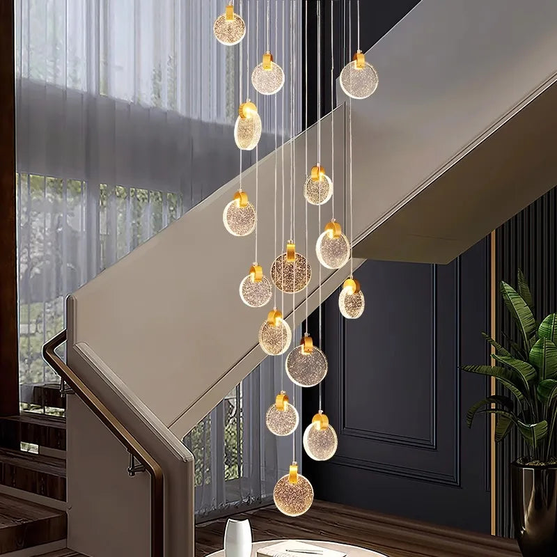 Afralia™ Nordic Dining Room Pendant Light Chandelier Ceiling Lamp for Living Room