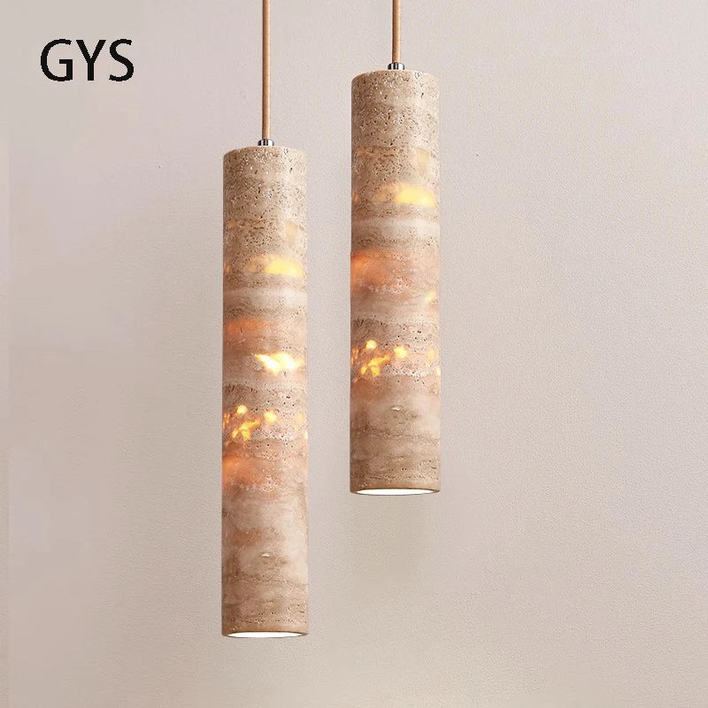 Afralia™ Marble Chandelier Pendant Light Strip for Luxurious Bedroom, Bar, or Restaurant Lighting