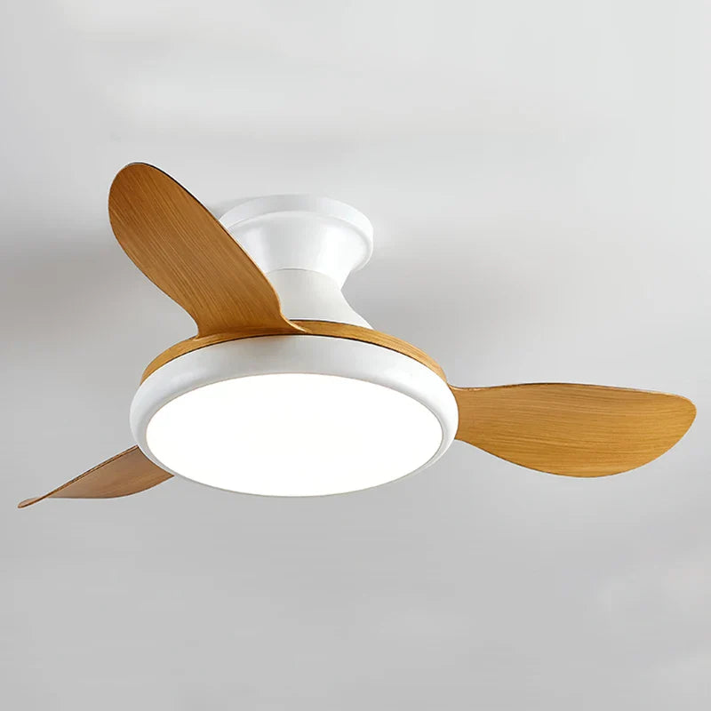 Afralia™ LED Ceiling Fan Lights for Children's Bedroom and Dining Room