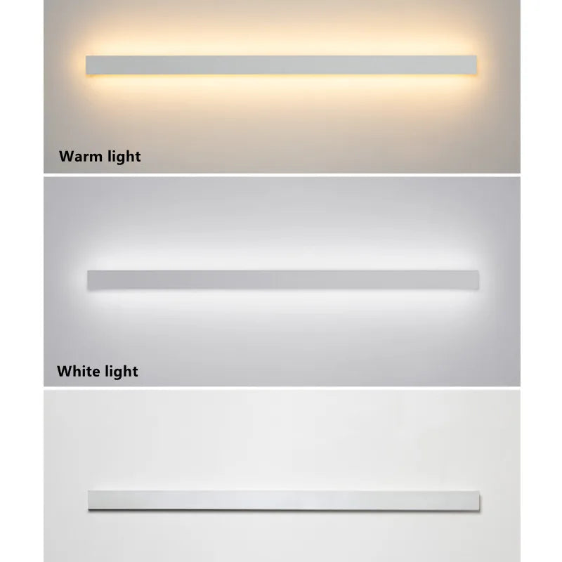 Afralia™ LED White Wall Lamp: Modern Minimalist Design for Bedroom, Living Room, and TV Background.