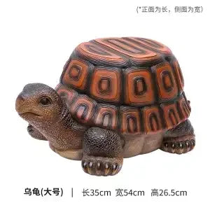 Afralia™ Animal Resin Sculpture Footstool Seat - Creative Cartoon Statue Chair Stool