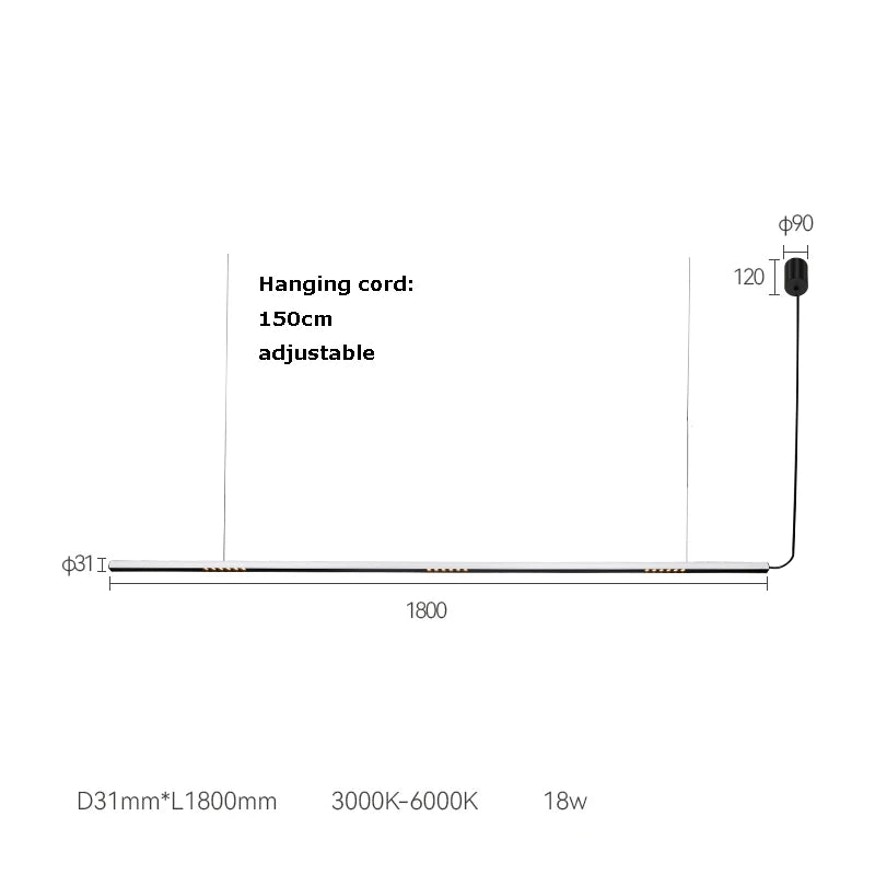 Afralia™ LED Square Sensor Chandelier for Living Room Lighting