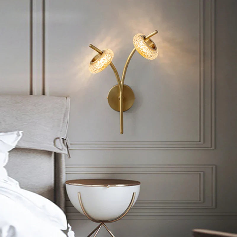 Afralia™ Crystal Lustre LED Chandelier for Home Decor - Luxury Round Ceiling Lamp