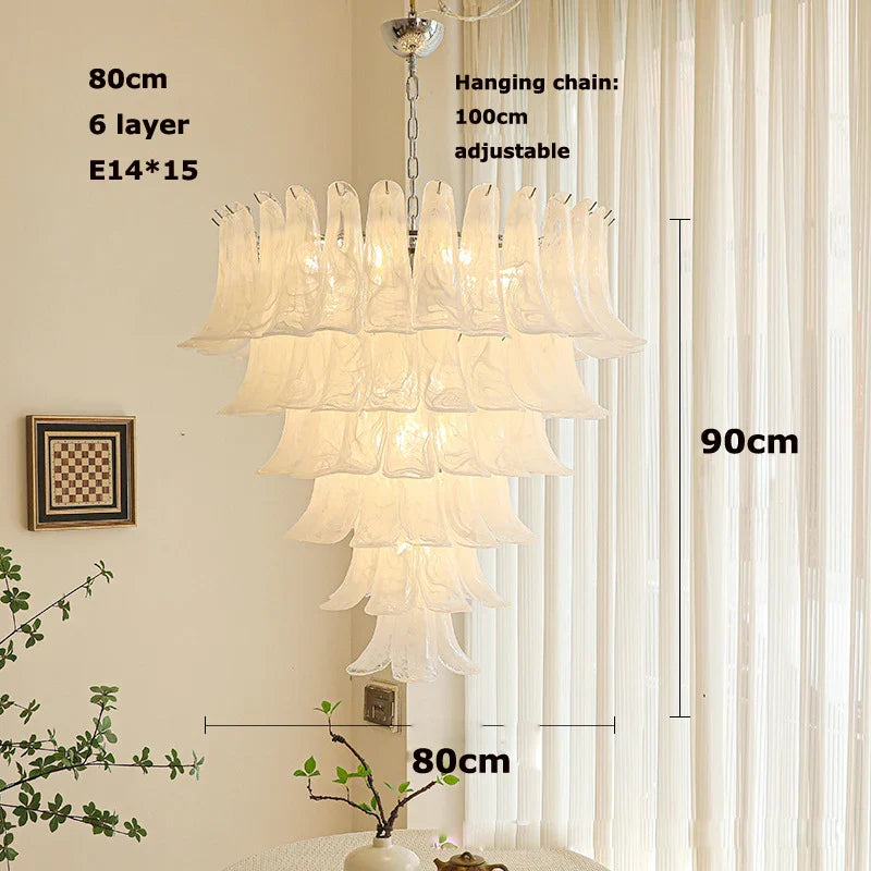 Afralia™ Green Tree Crystal LED Chandelier: Modern European Style Pendant Light with Remote Control