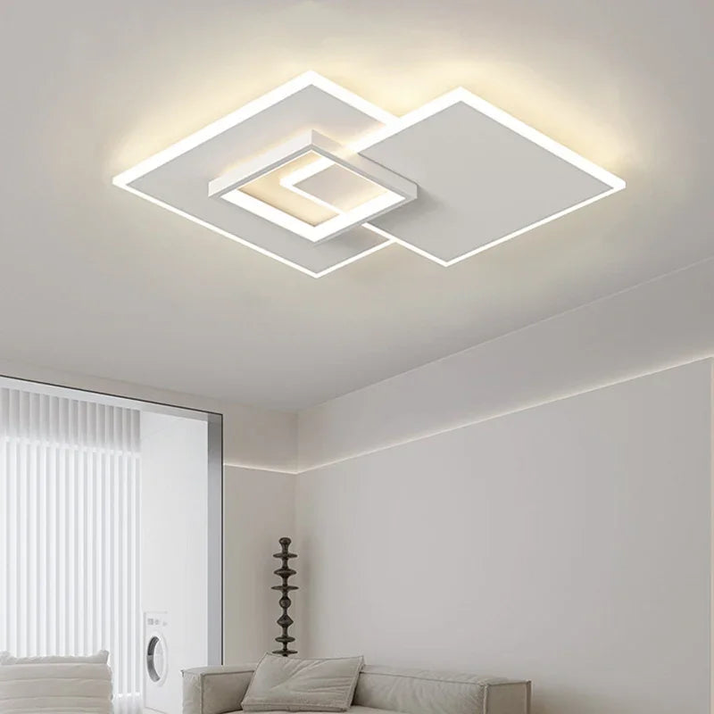 Afralia™ Minimalist LED Ceiling Light for Living Room and Bedroom