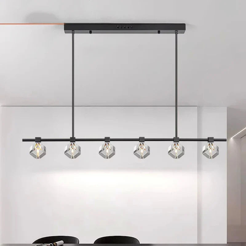 Afralia™ Crystal Chandelier for Living and Dining Room, Luxury Pendant Lamp and Ceiling Light