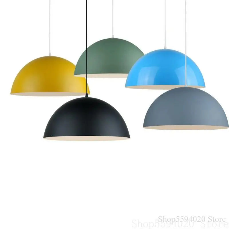 Afralia™ Iron Lustre Pendant Lights: Modern Nordic Bar Counter Hanging Lamp Fixture for Home Decor