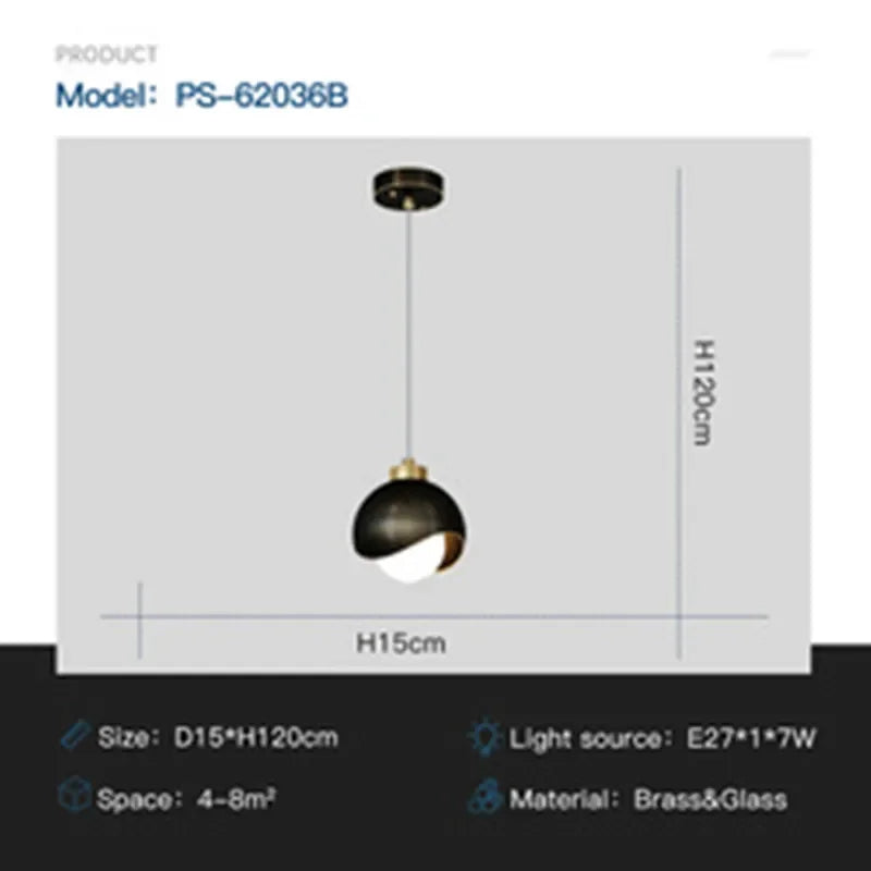 Afralia™ Modern Nordic LED Pendant Light for Home Indoor Decor