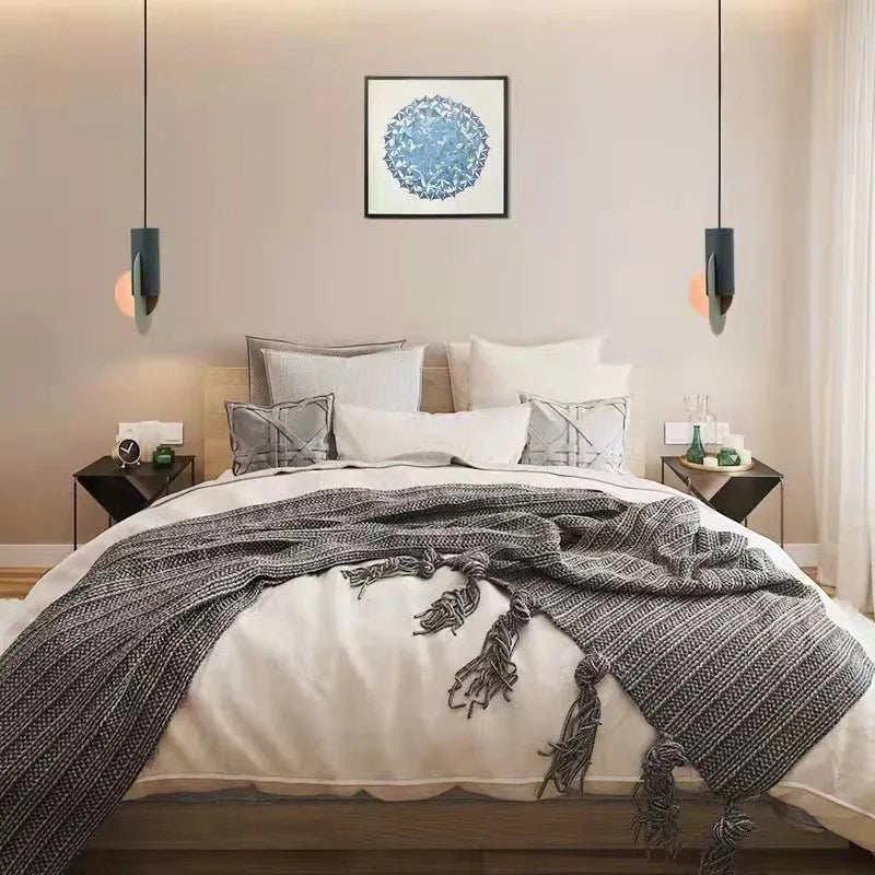 Afralia™ Nordic Macaron Small Chandelier for Living Room Bedroom Decor