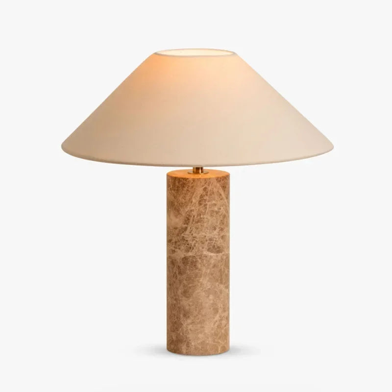 Afralia™ Marble LED Table Lamp Modern Wabi-sabi Design for Home Decor