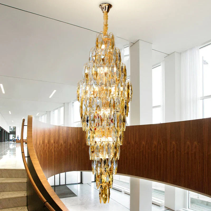 Afralia™ Crystal Chandelier for Luxe Modern European Villa Decor