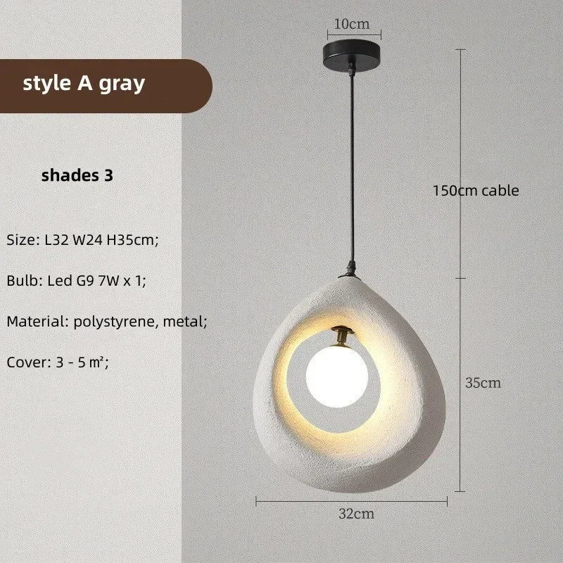 Afralia™ LED Pendant Chandelier for Dining Room Home Decor Lighting Fixture