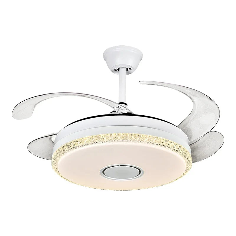 Afralia™ 42" Luxury Ceiling Fan Light with Remote Control for Bedroom and Dining Room