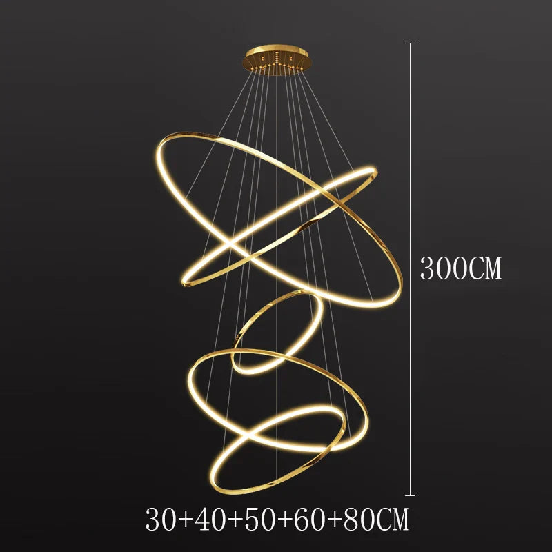 Afralia™ Nordic Dining Room Pendant Light Chandelier for Indoor Living Room Lighting