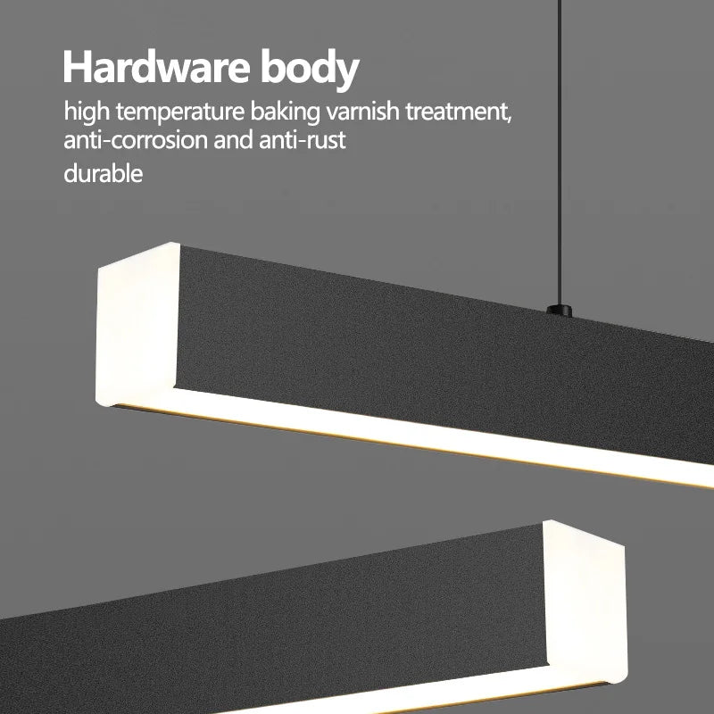 Afralia™ Nordic Line LED Pendant Chandelier for Dining Room & Bar