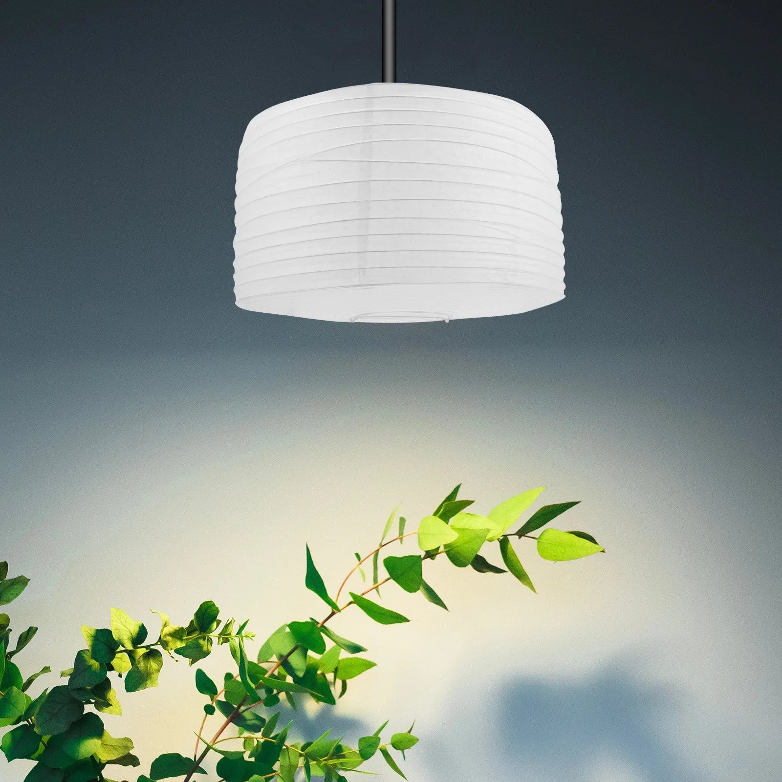 Afralia™ Elegant Column Floor Lamp with Rice Paper Shade for Living Room