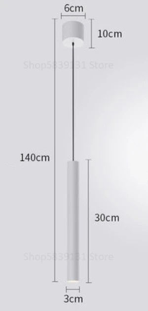 Afralia™ Modern Minimalist LED Pendant Lights for Living Room and Bedside