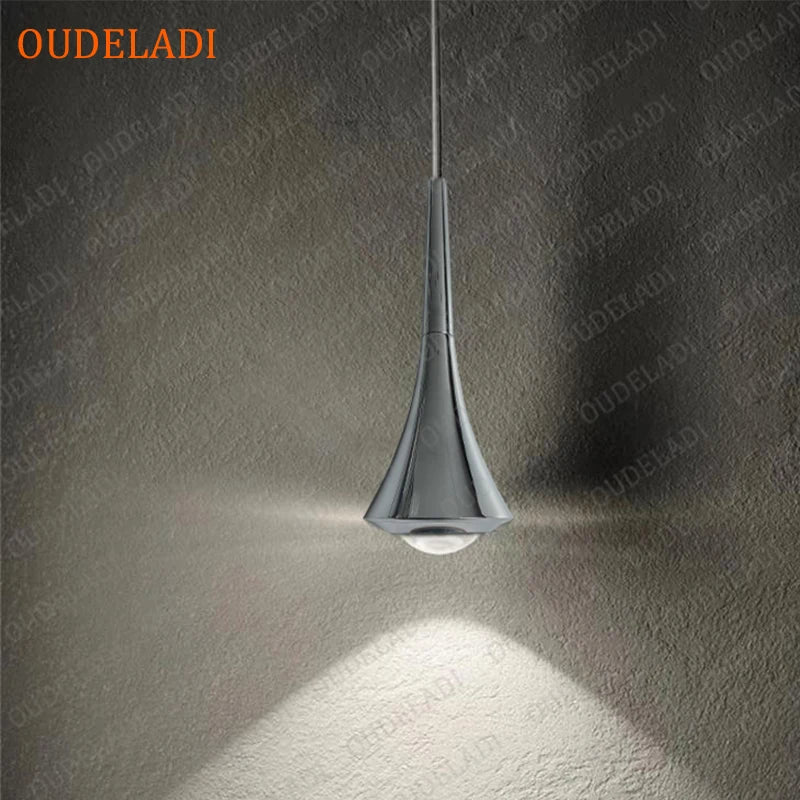 Afralia™ Nordic Luxury LED Pendant Mirror Light for Home Kitchen Dining Living Bar
