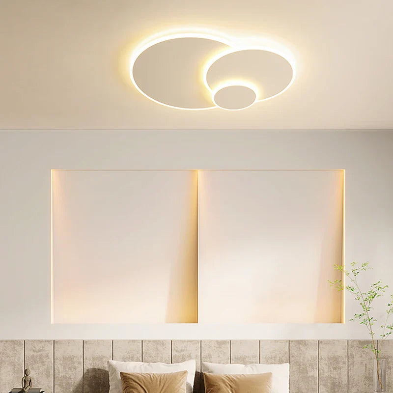 Afralia™ Modern LED Chandelier Light for Living Dining Room Bedroom Kitchen Indoor Lighting